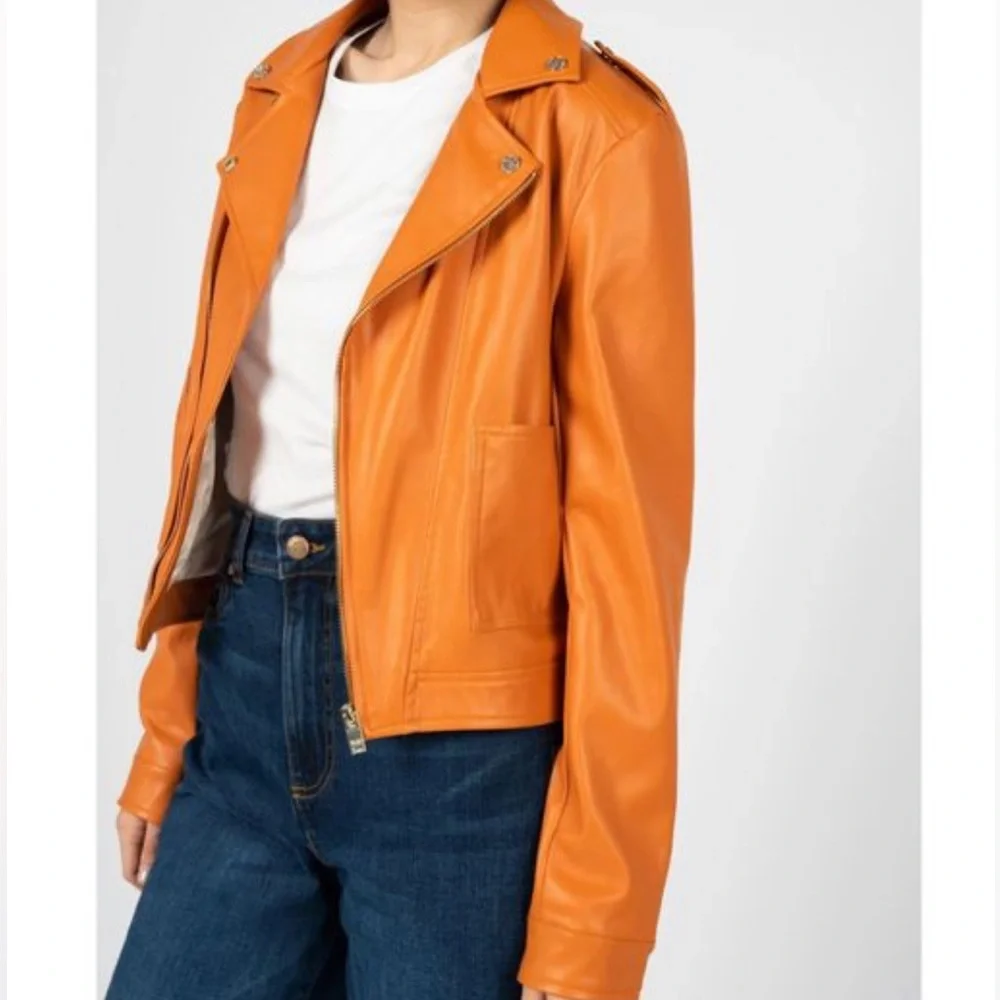 SILVIAN HEACH Bikerjacket In Eco
Leather Sz 44it(M) - Picture 15 of 16